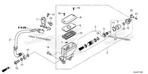Rear Brake Master Cylinder