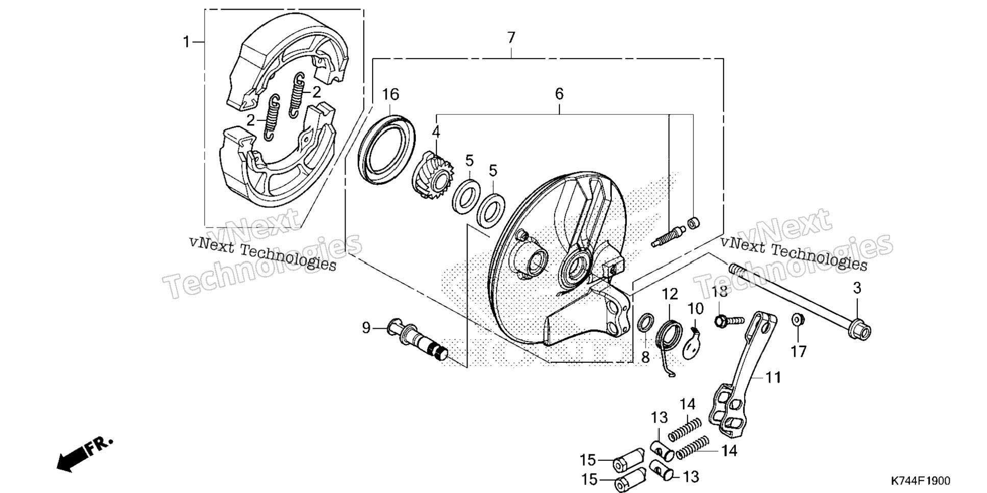 Front Brake Panel
