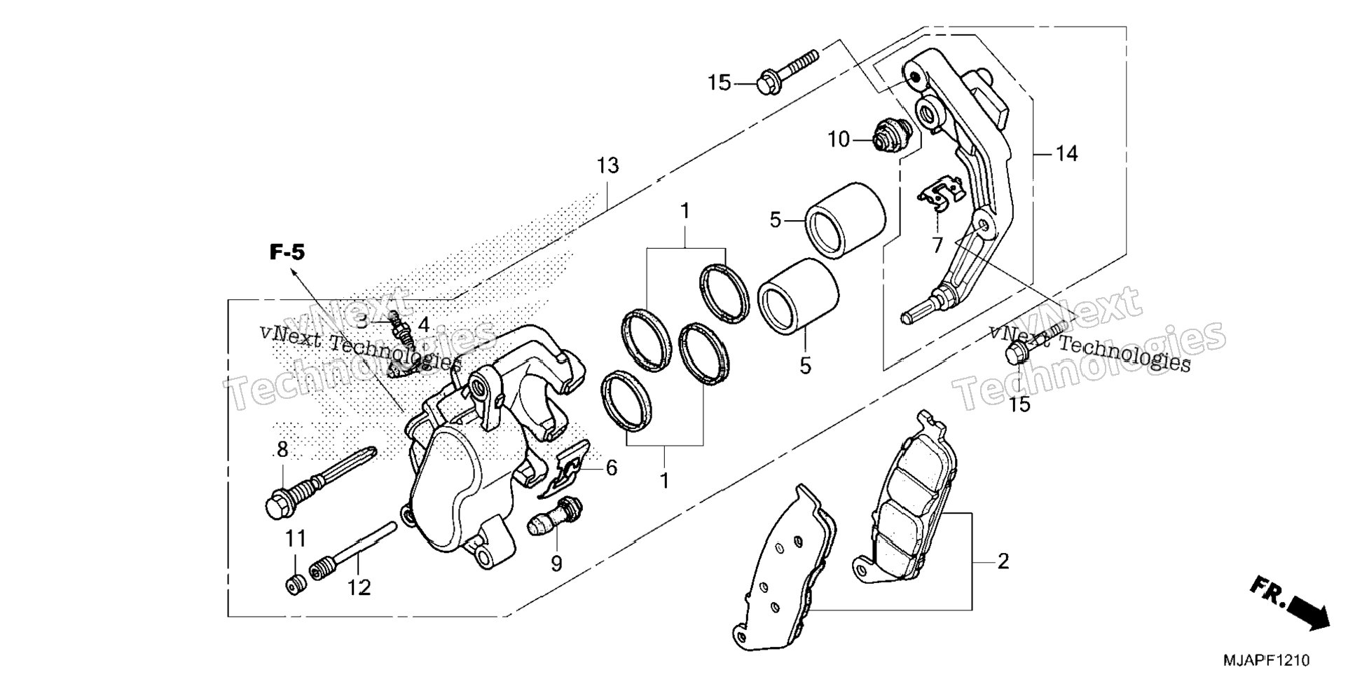 Front Brake Caliper (1)