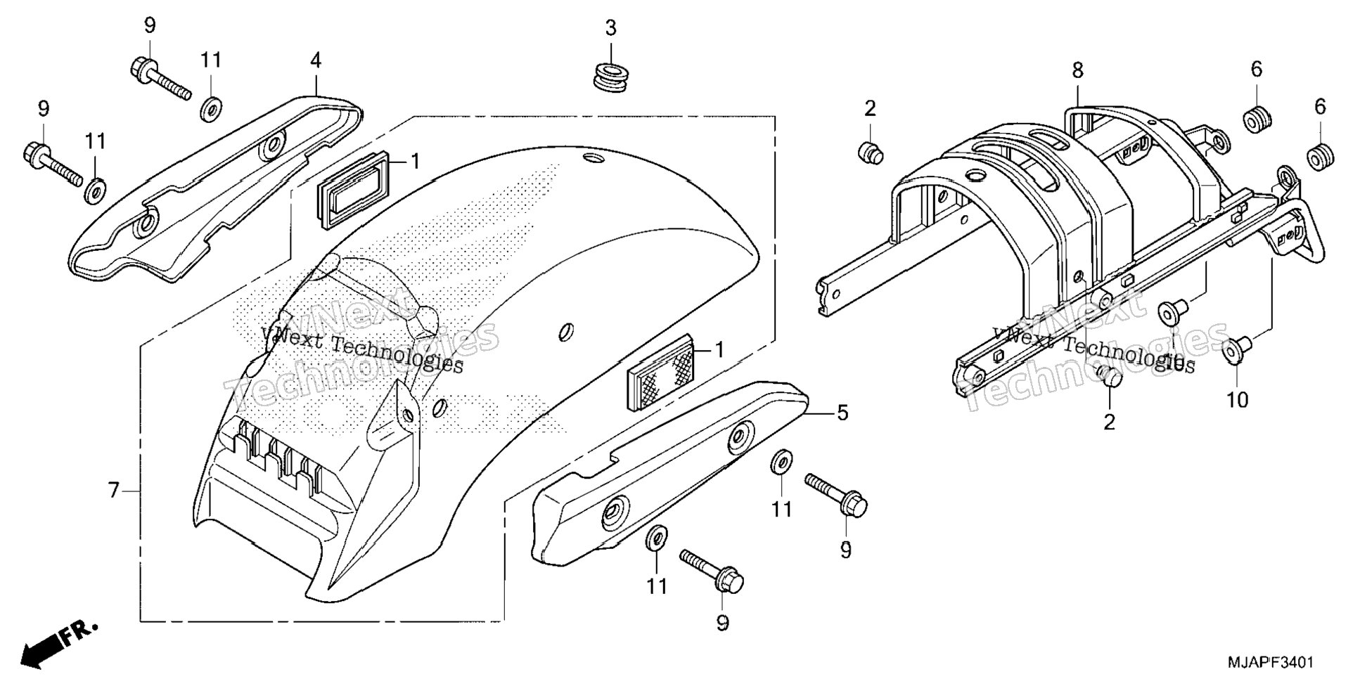 Rear Fender (2)