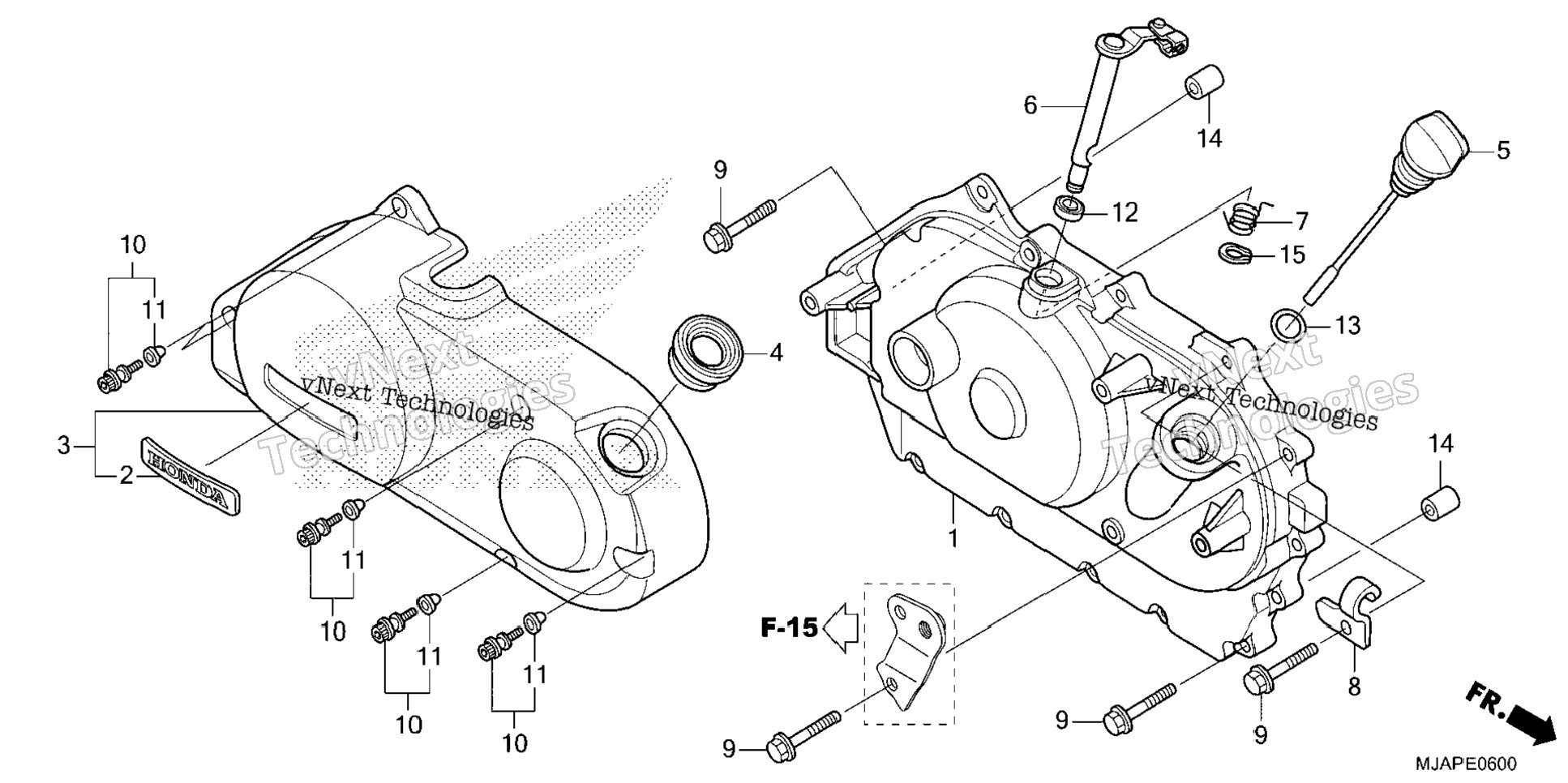 Right Crankcase Cover
