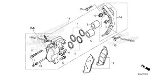 Front Brake Caliper (1)