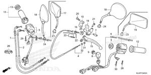 Нажмите для увеличения Handle Lever@Switch@Cable (1)
