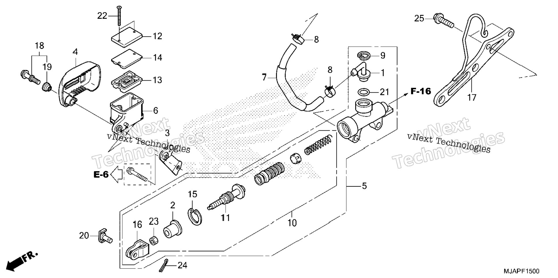 Rear Brake Master Cylinder