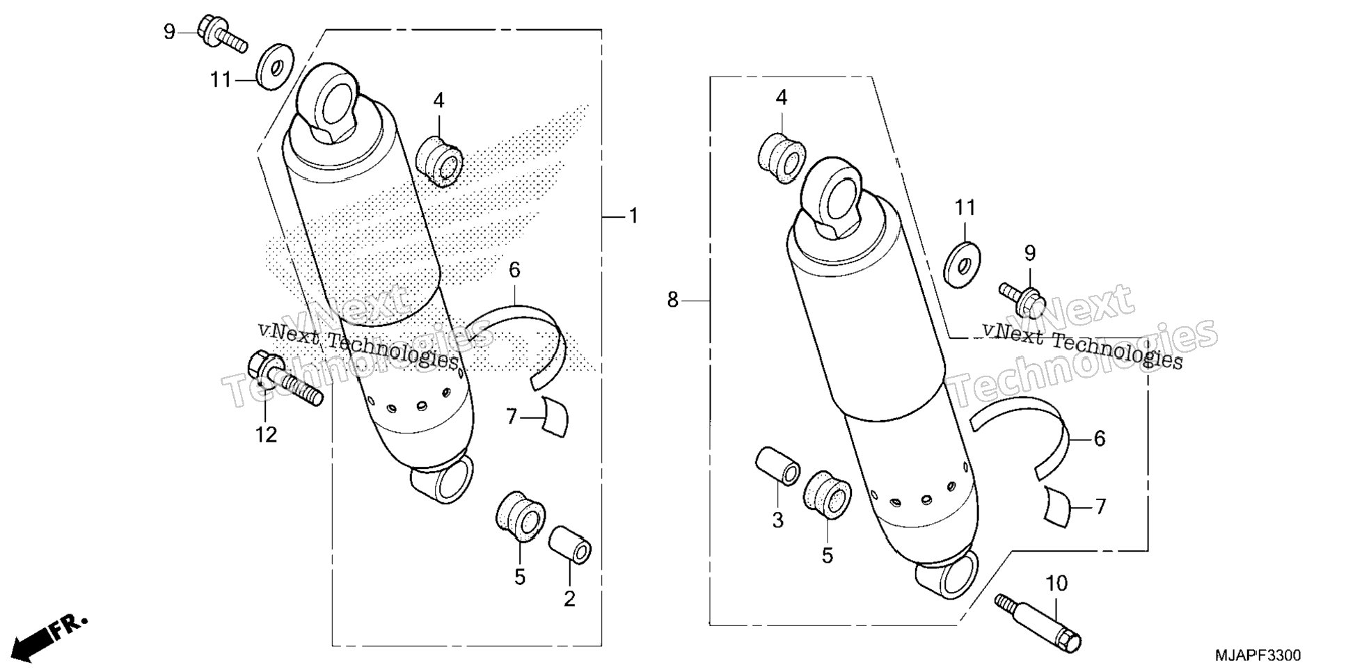 Rear Shock Absorber (1)