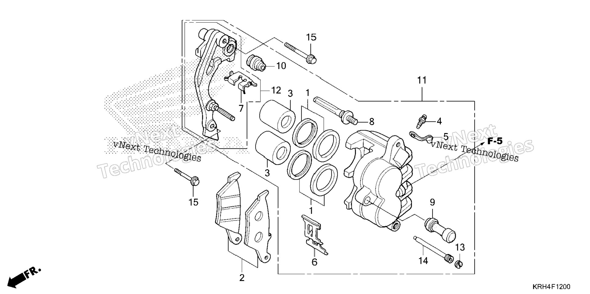 Front Brake Caliper