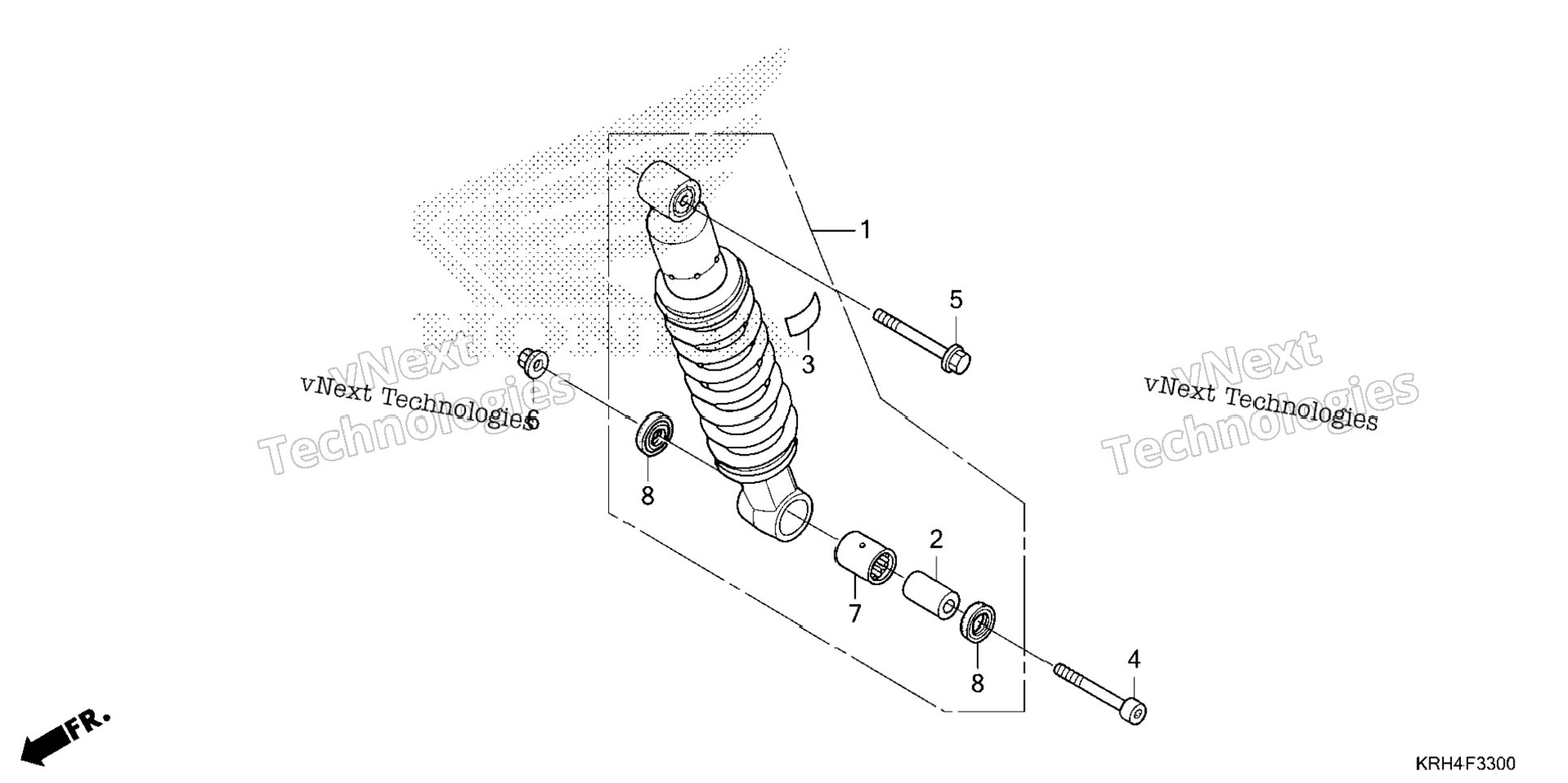 Rear Shock Absorber