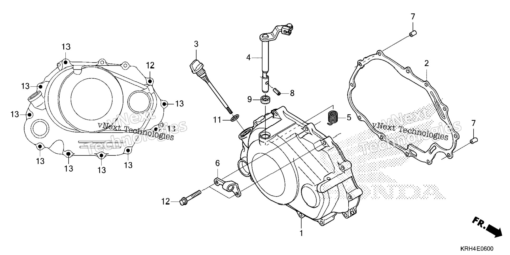 Right Crankcase Cover