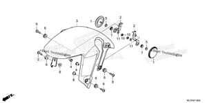 Нажмите для увеличения Front Fender