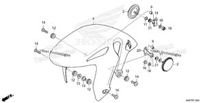 Нажмите для увеличения Front Fender