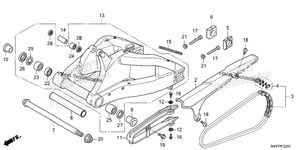 Нажмите для увеличения Swingarm