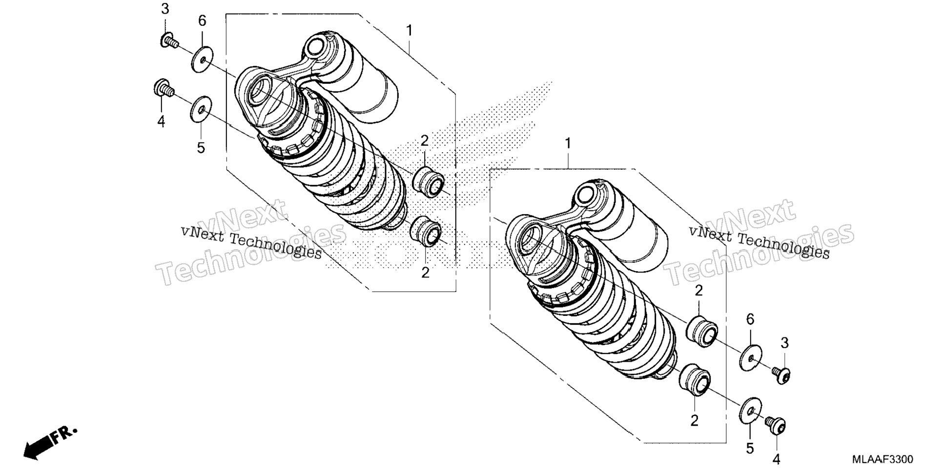 Rear Shock Absorber