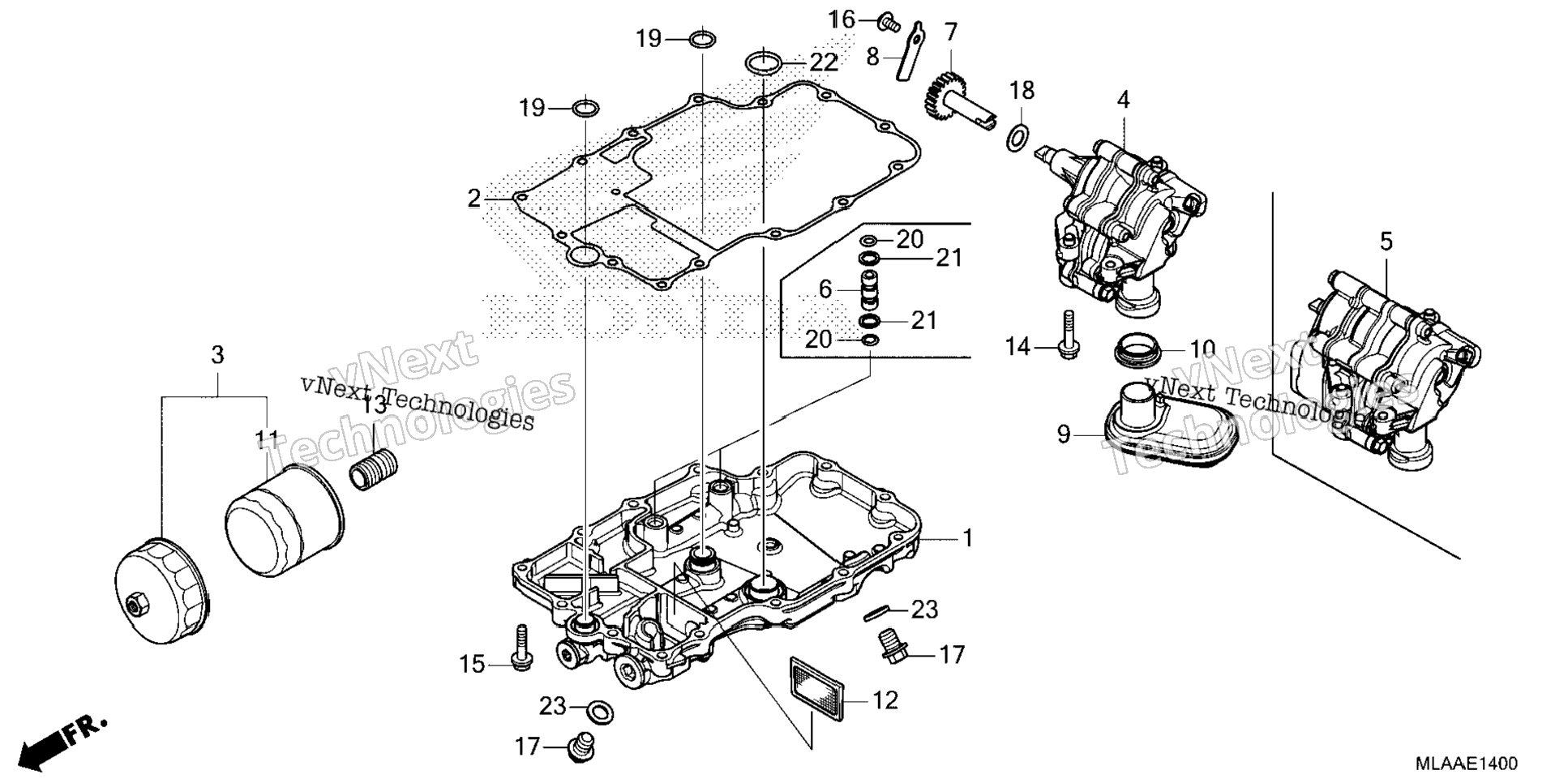 Oil Pan@Oil Pump