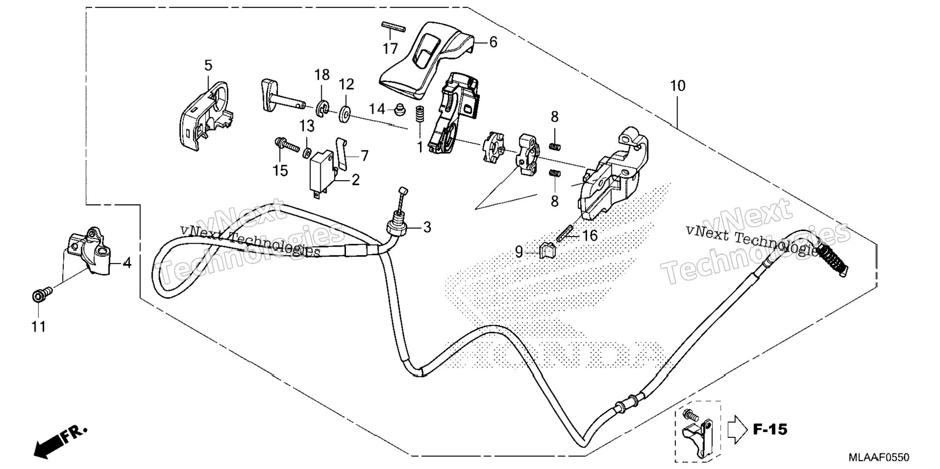 Parking Brake Lever