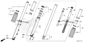 Нажмите для увеличения Front Fork