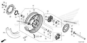 Нажмите для увеличения Rear Wheel