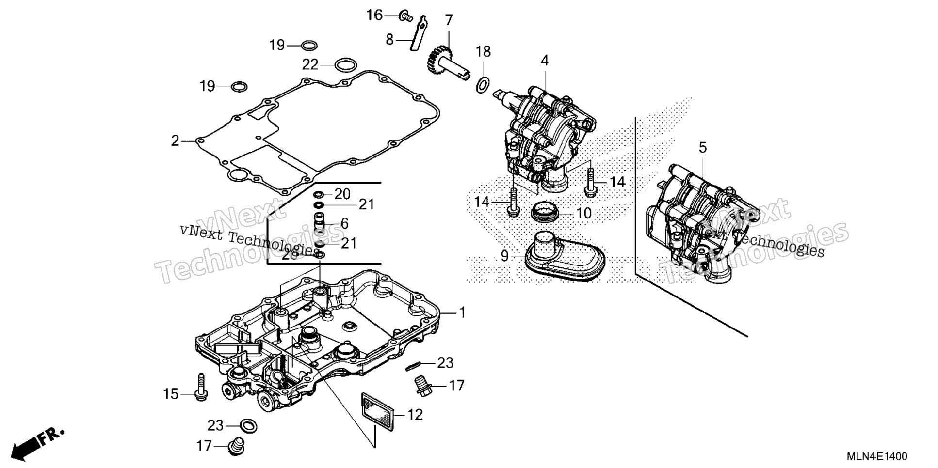 Oil Pan@Oil Pump
