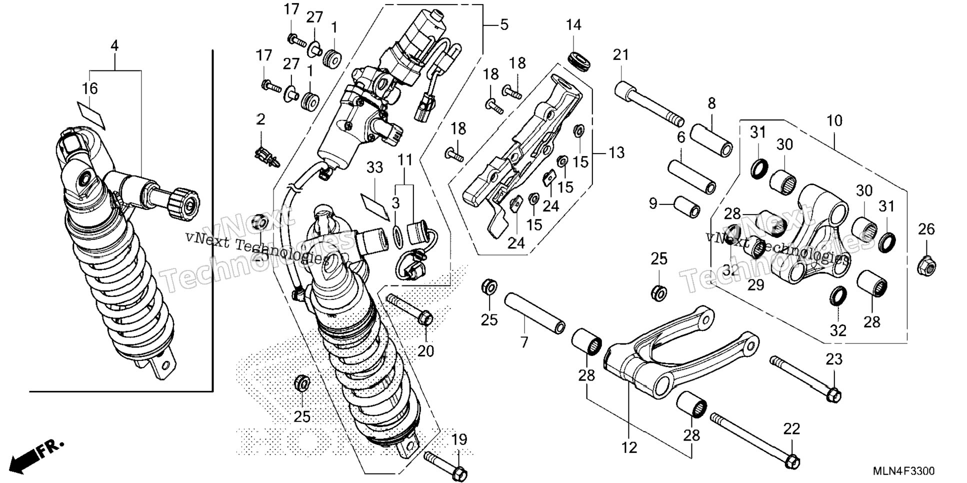 Rear Shock Absorber