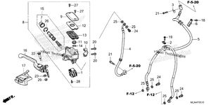 Front Brake Master Cylinder