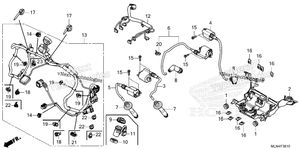 Sub Harness@Ignition Coil