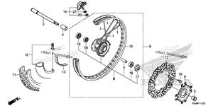 Нажмите для увеличения Front Wheel