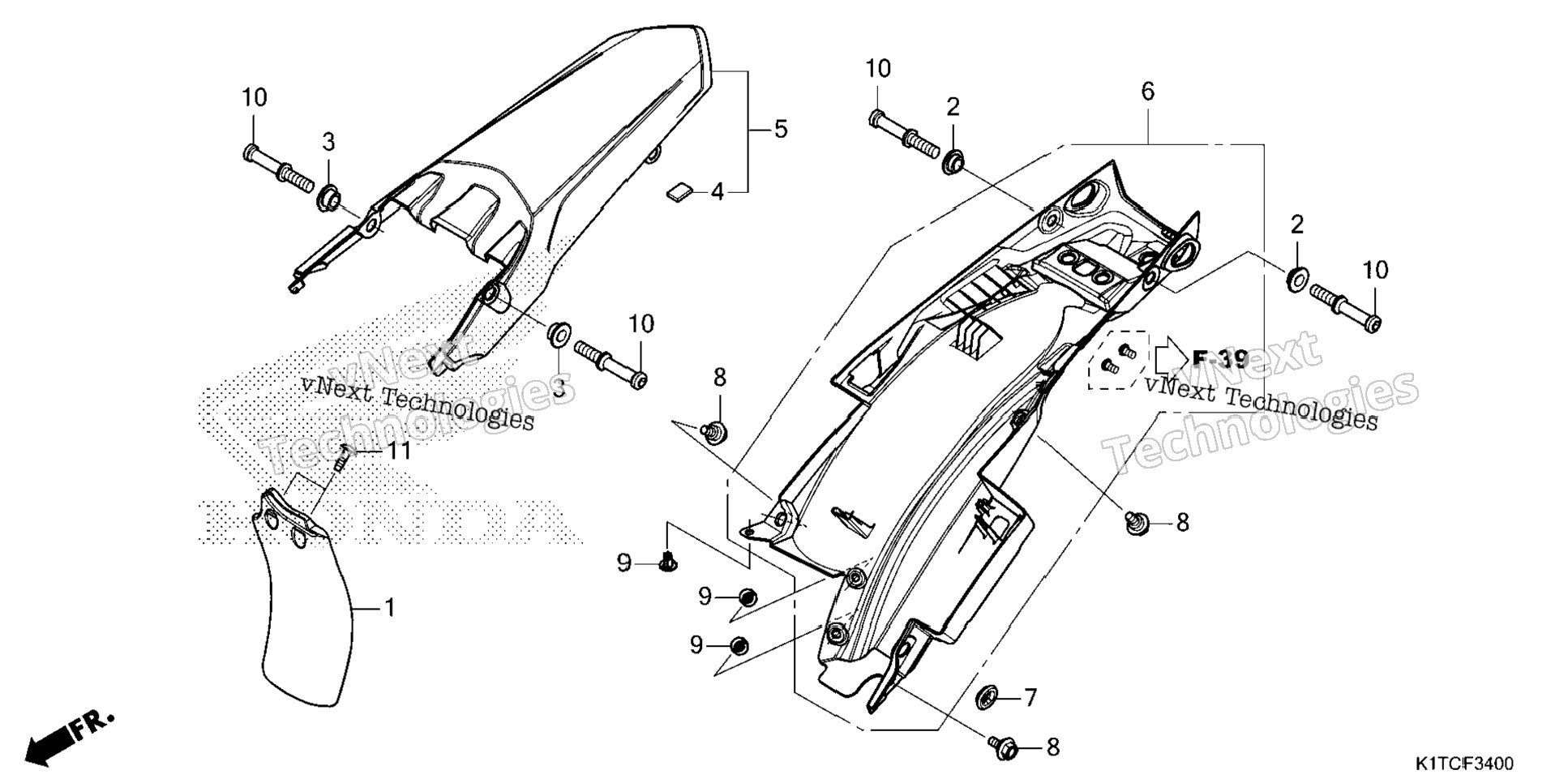 Rear Brake Caliper