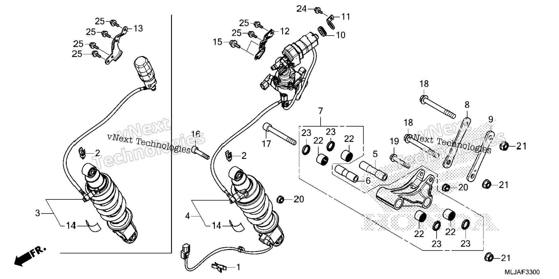Rear Shock Absorber