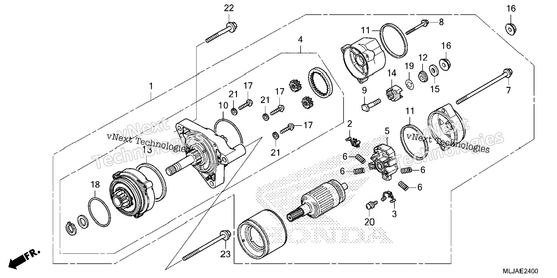 Reverse Motor