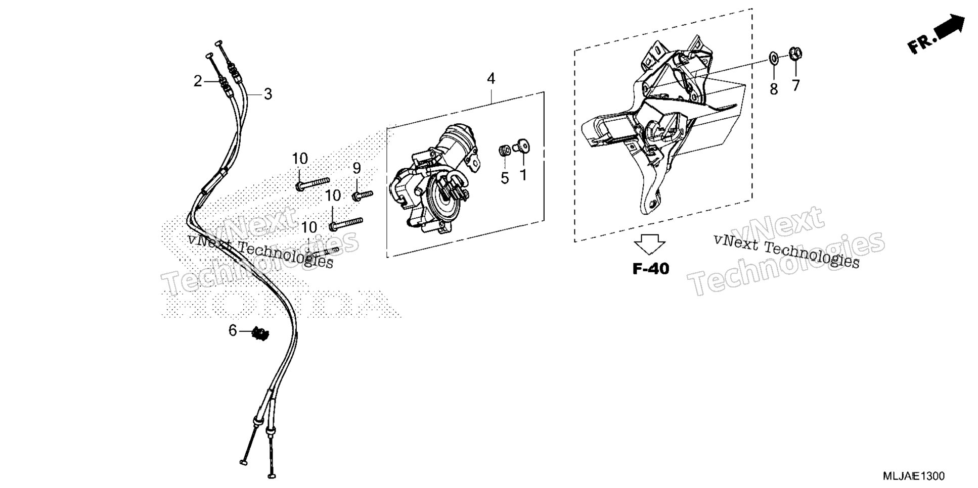Reverse Shift Actuator