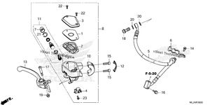 Front Brake Master Cylinder