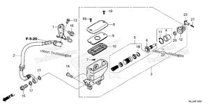 Rear Brake Master Cylinder