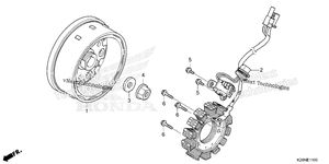 Нажмите для увеличения Alternator@Flywheel