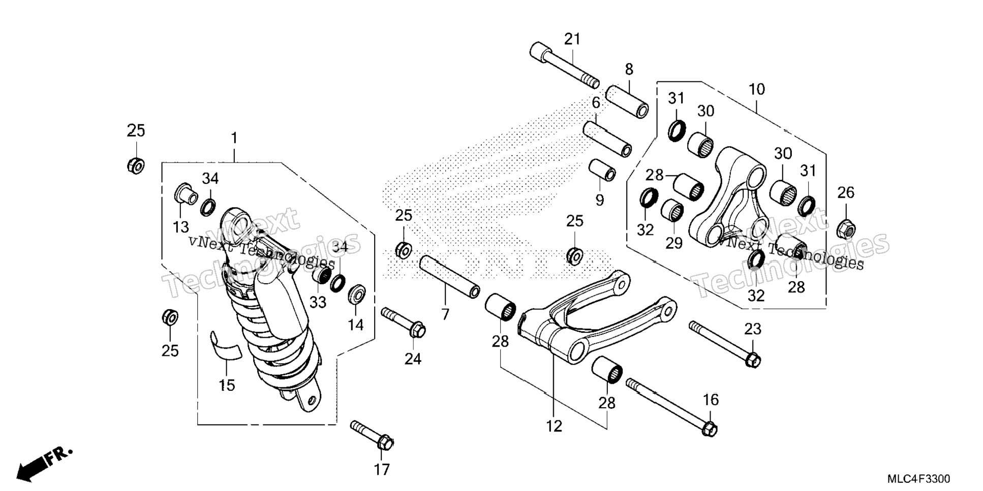 Rear Shock Absorber