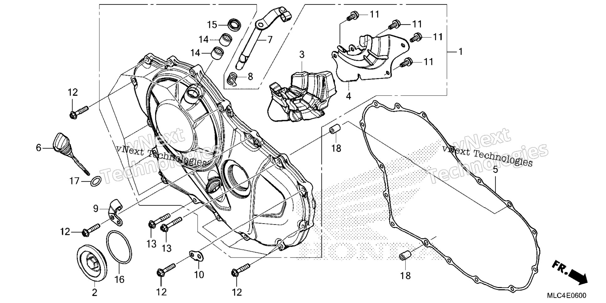 Right Crankcase Cover