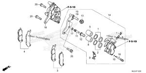 Нажмите для увеличения Front Brake Caliper