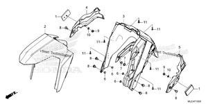 Нажмите для увеличения Front Fender