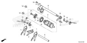 Нажмите для увеличения Gearshift Drum