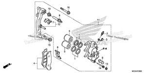 Нажмите для увеличения Front Brake Caliper
