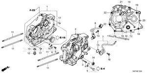 Нажмите для увеличения Crankcase