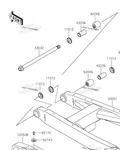 Нажмите для увеличения Swingarm