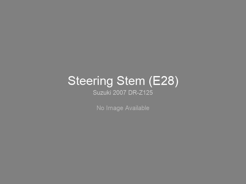 Steering Stem (E28)