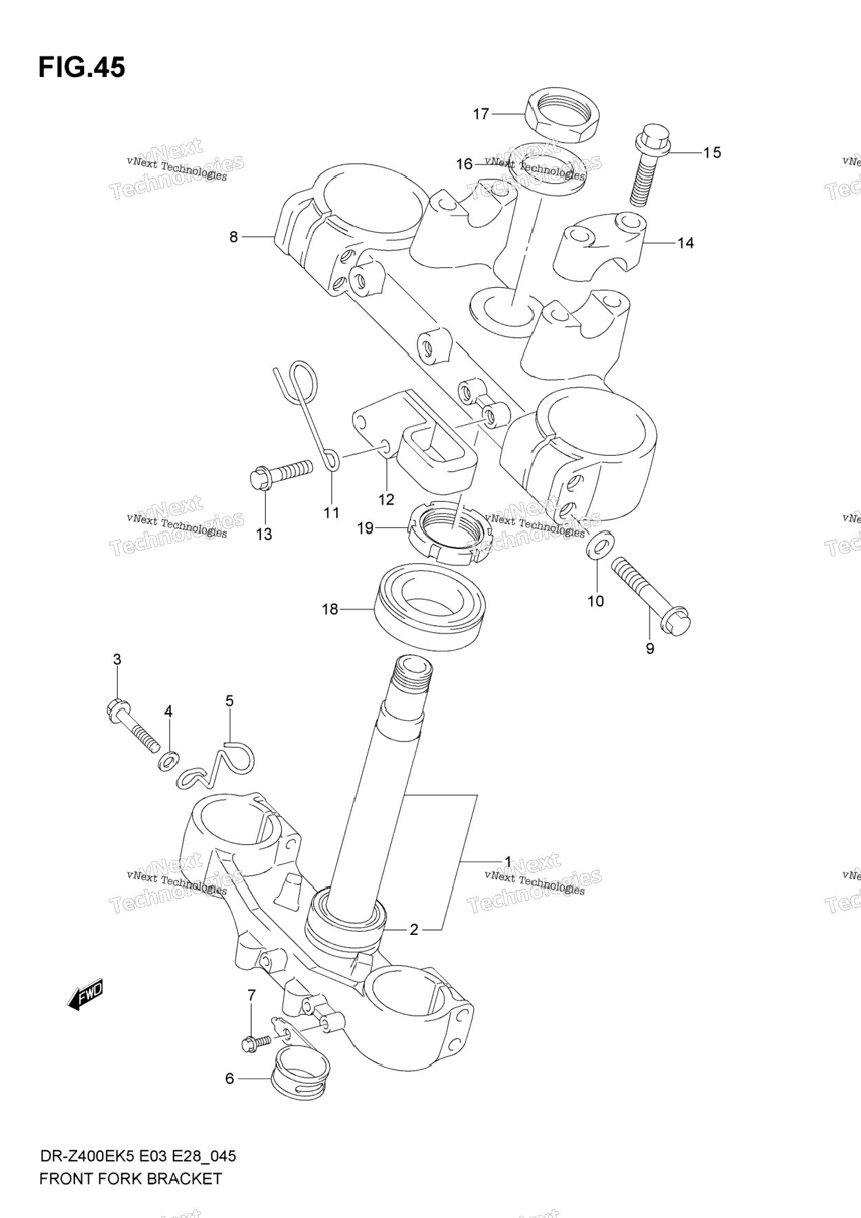 Front Fork Bracket