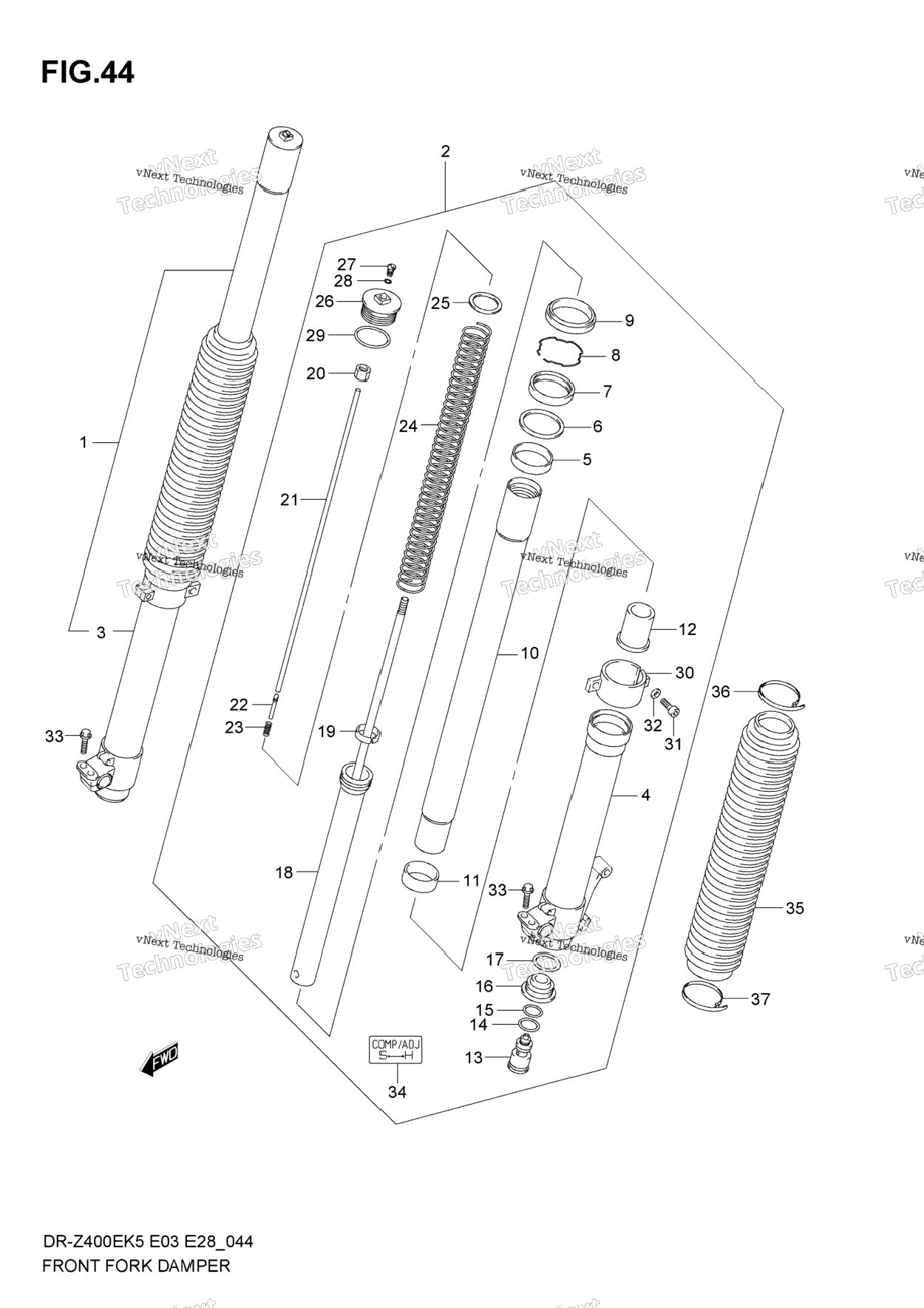 Front Fork Damper