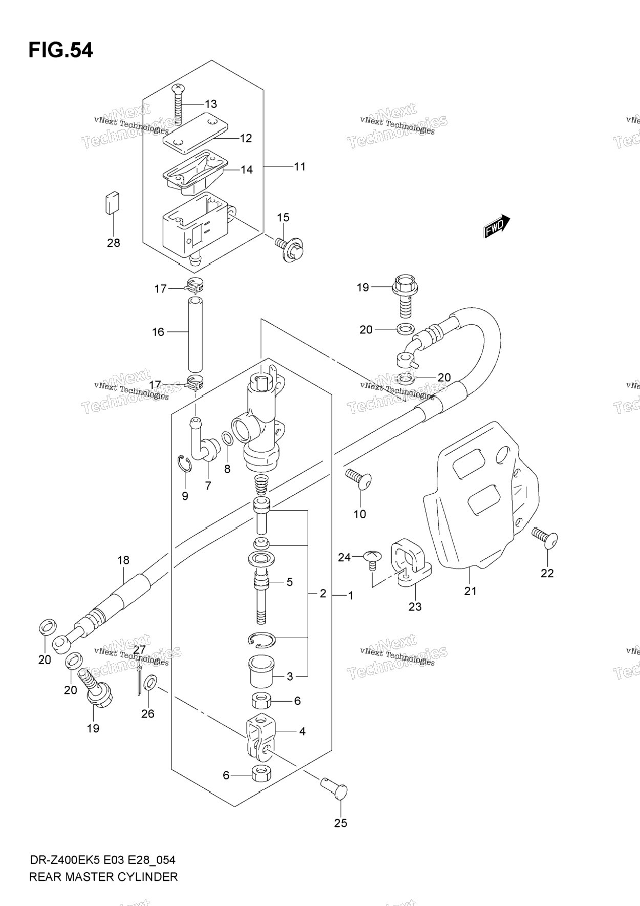 Rear Master Cylinder