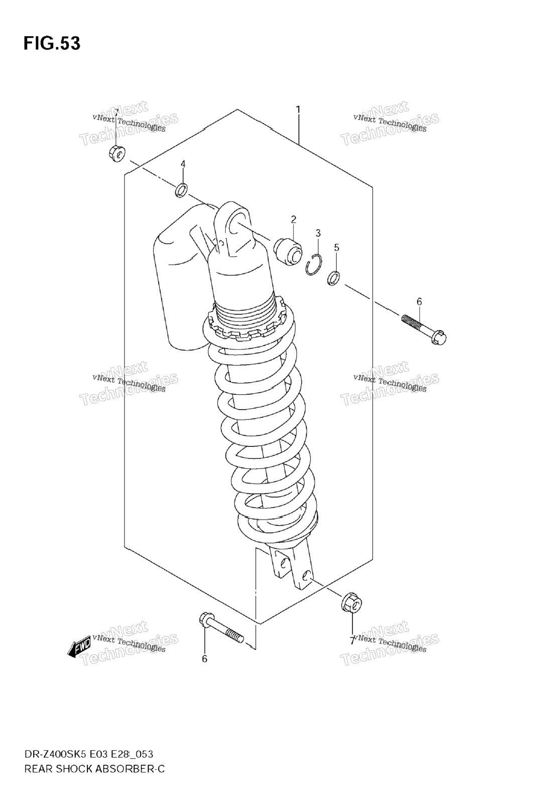 Rear Shock Absorber