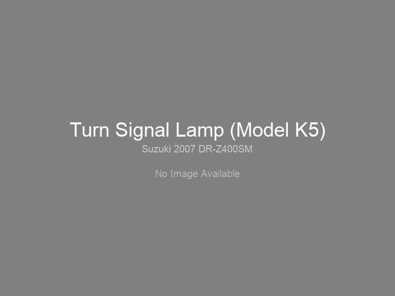 Нажмите для увеличения Turn Signal Lamp (Model K5)