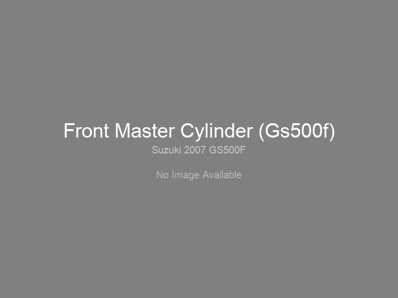 Front Master Cylinder (Gs500f)