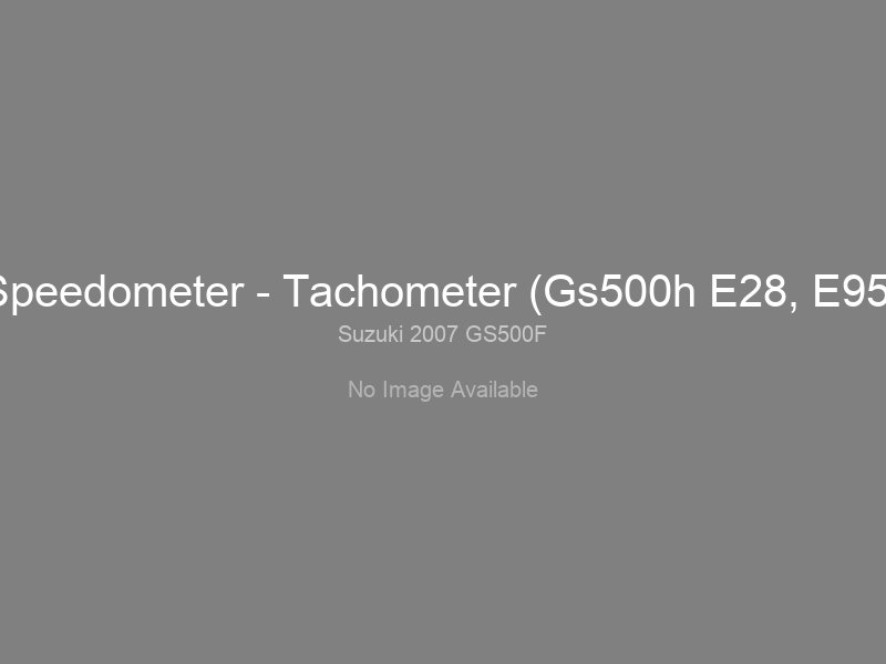 Нажмите для увеличения Speedometer - Tachometer (Gs500h E28, E95)