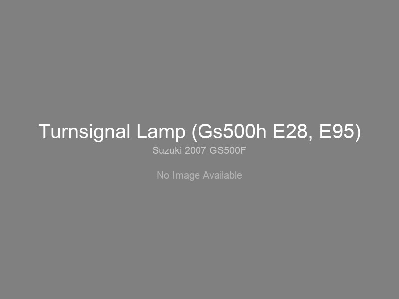 Нажмите для увеличения Turnsignal Lamp (Gs500h E28, E95)