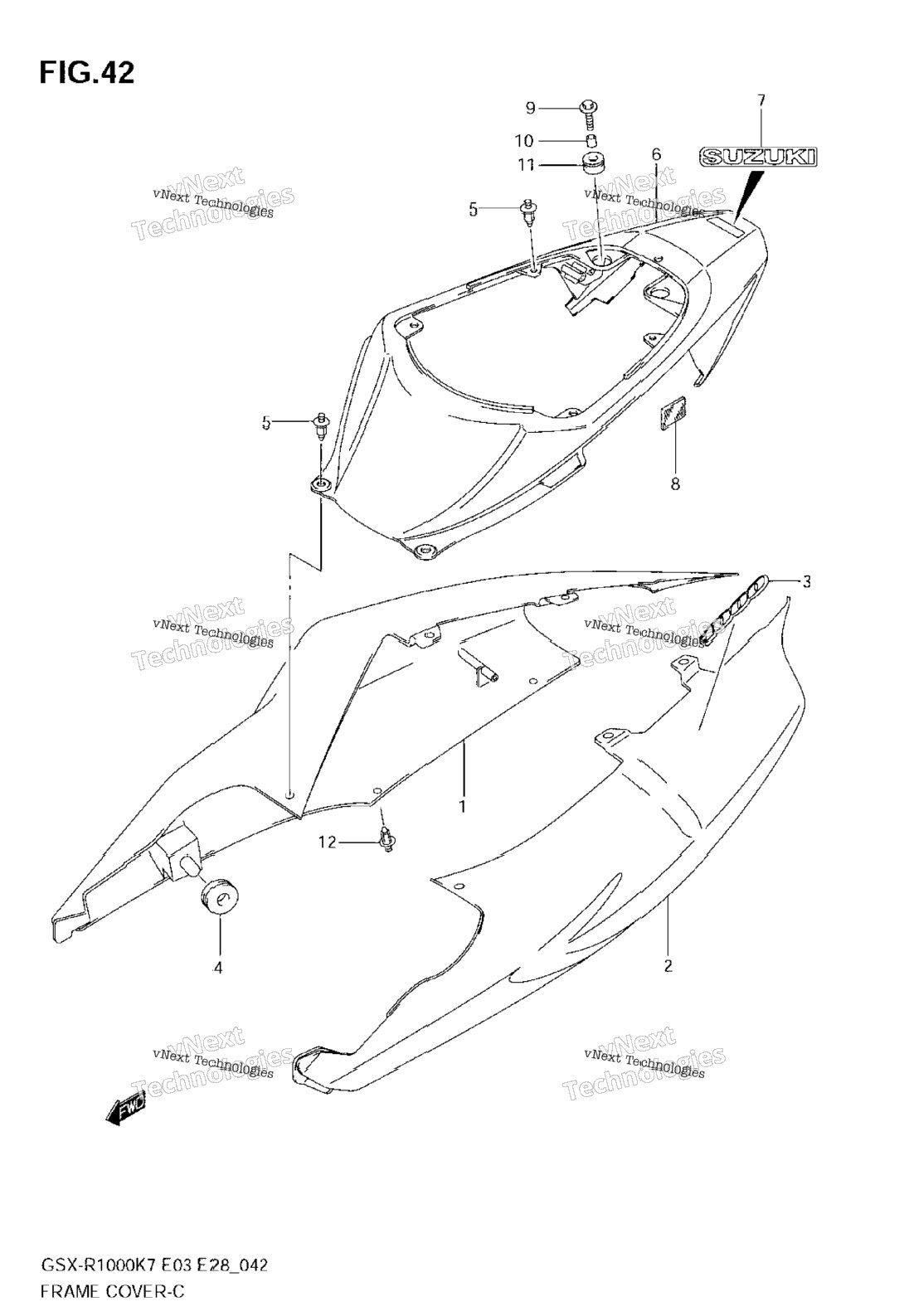 Frame Cover (Model K7)